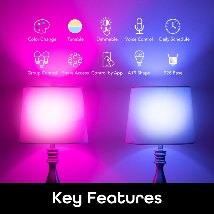 Geeni Prisma A21 Smart Bulb - Multicolor and Warm White - SMART HOME SHOP
