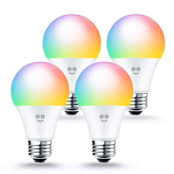 Geeni Prisma Plus 800 A19 Smart Bulb - Multicolor and Tunable (4-Pack) - SMART HOME SHOP