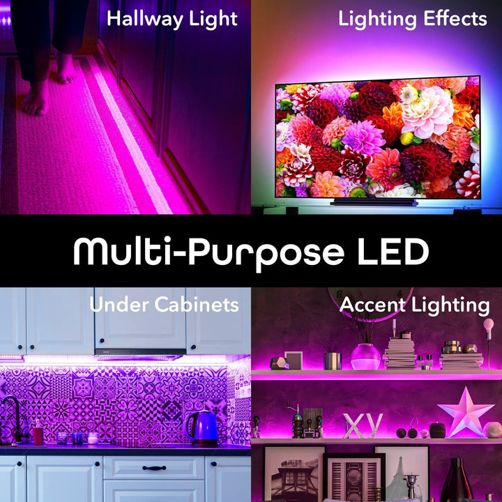 Geeni Prisma Strip 16 - Light Strip Kit, RGB (16.4 ft.) - SMART HOME SHOP