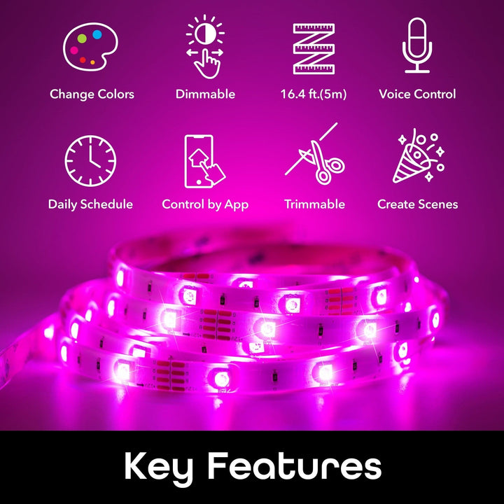 Geeni Prisma Strip 16 - Light Strip Kit, RGB (16.4 ft.) - SMART HOME SHOP