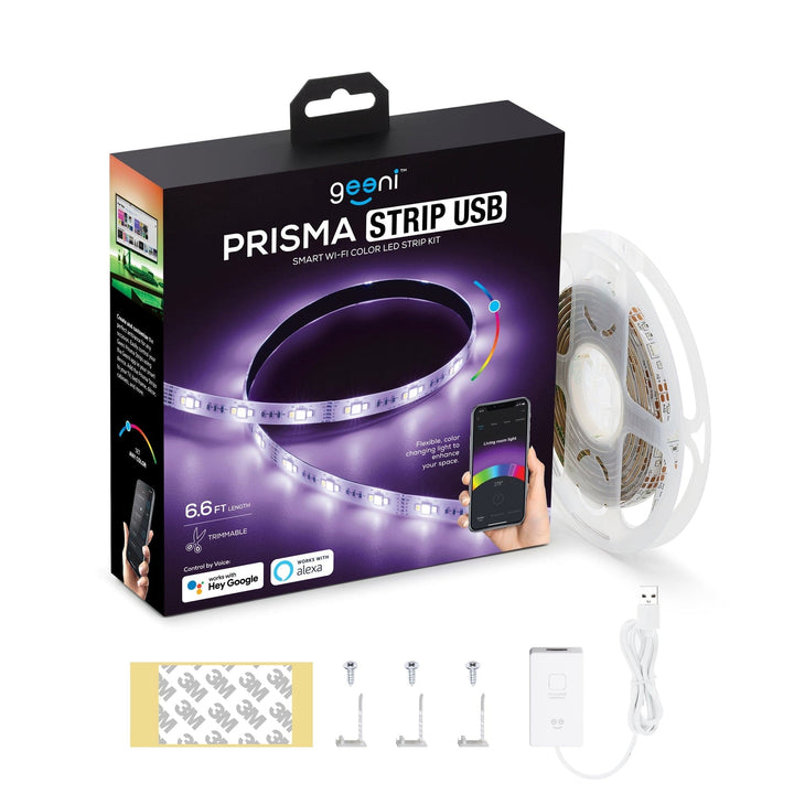 Geeni Prisma Strip - USB Powered Light Strip Kit (6.6 ft.) - SMART HOME SHOP