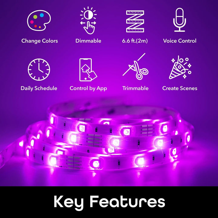Geeni Prisma Strip - USB Powered Light Strip Kit (6.6 ft.) - SMART HOME SHOP