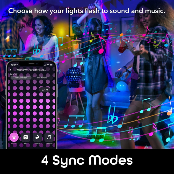 Geeni Prisma Symphony RGBIC Tunable Strip Light (16.4 ft.) - SMART HOME SHOP