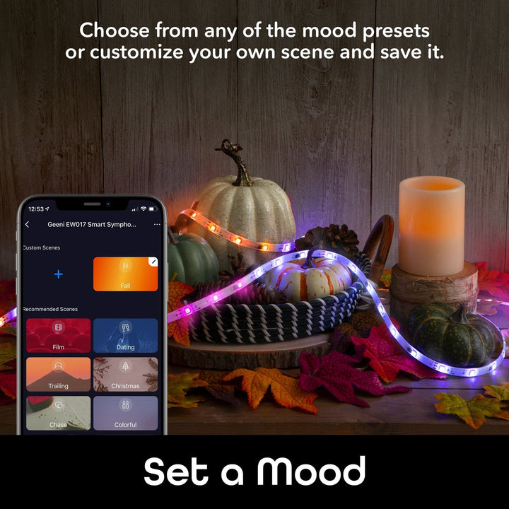 Geeni Prisma Symphony RGBIC Tunable Strip Light (16.4 ft.) - SMART HOME SHOP