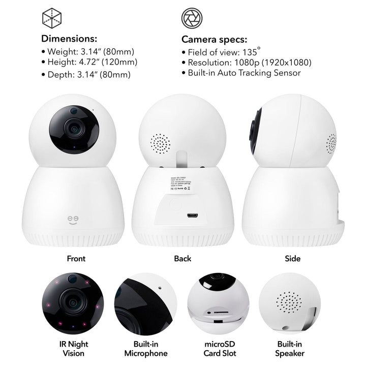 Geeni Scope 1080p Auto-Tracking Camera - SMART HOME SHOP