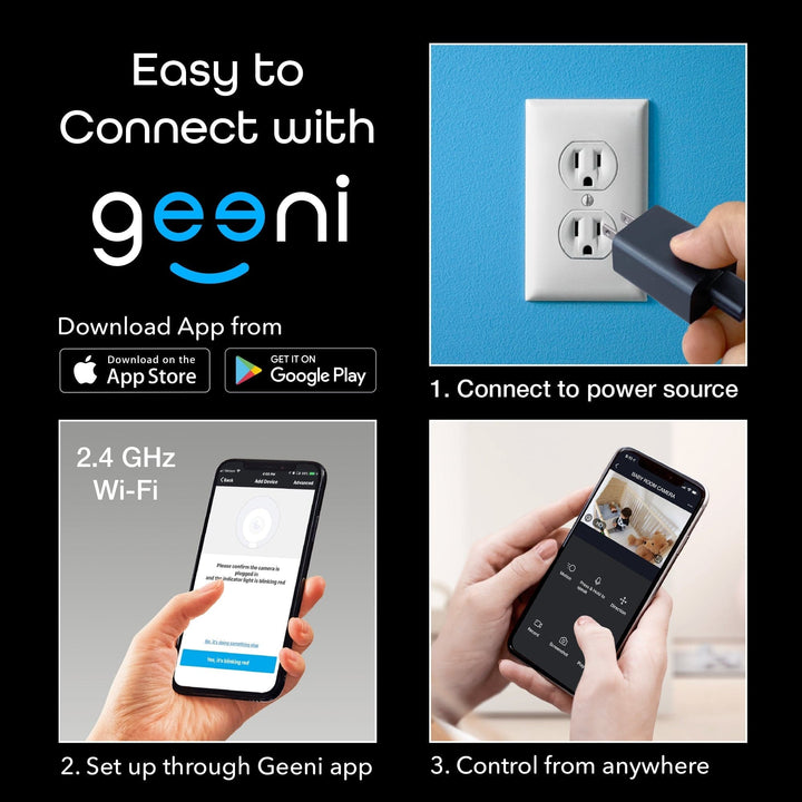 Geeni Sentinel 1080p Pan & Tilt Camera - SMART HOME SHOP