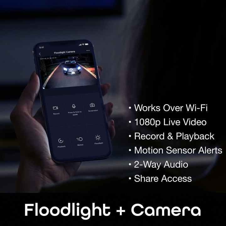 Geeni Sentry Floodlight Camera - SMART HOME SHOP