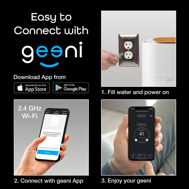Geeni Soothe Humidifier (2.2L) - SMART HOME SHOP