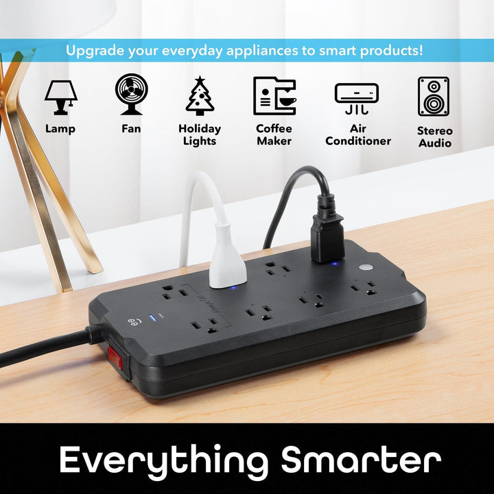 Geeni Surge Ultra 8-Outlet Surge Protector - SMART HOME SHOP