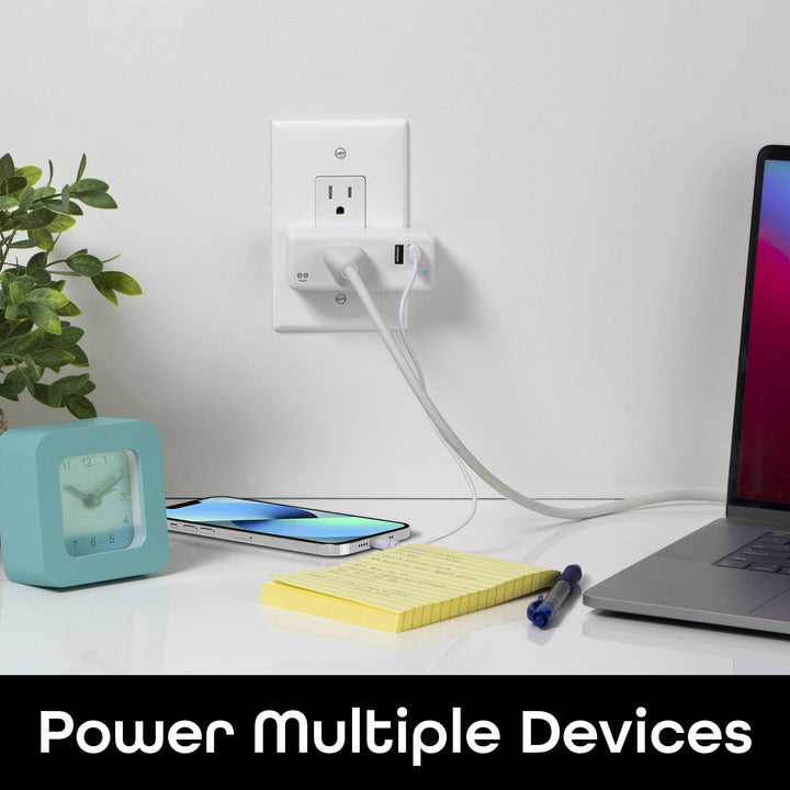 Geeni Switch + Charge Plug with 2 USB Ports - SMART HOME SHOP