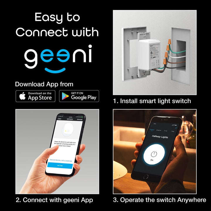 Geeni Tap Light Switch - SMART HOME SHOP