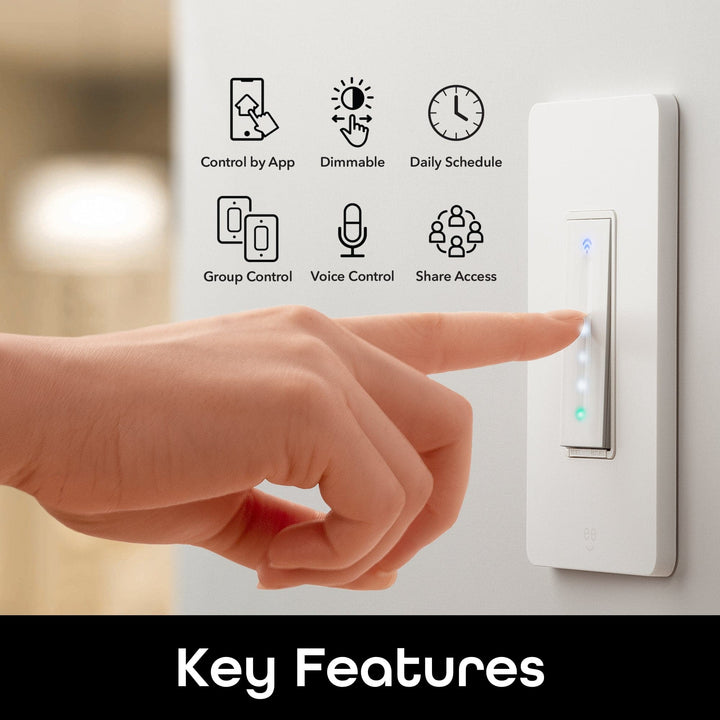 Geeni Tap+Dim Dimmer Switch - SMART HOME SHOP