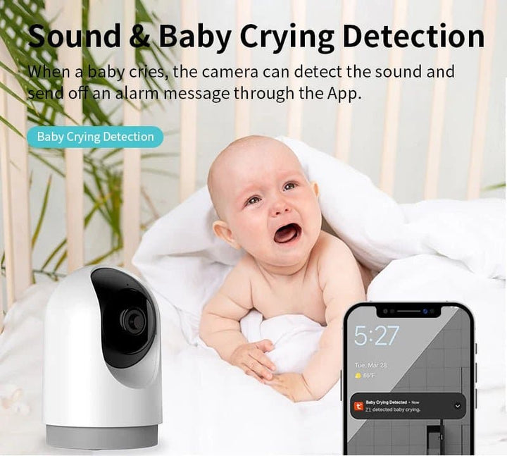 Golden Vision smart Pan tilt Camera 3mp smart wifi camera human detection TUYA app smart home ip camera - SMART HOME SHOP
