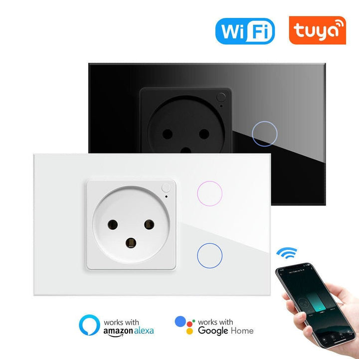 Graffiti Color Column Wall Timing Touch Lamp Socket Voice Control Intelligent - SMART HOME SHOP