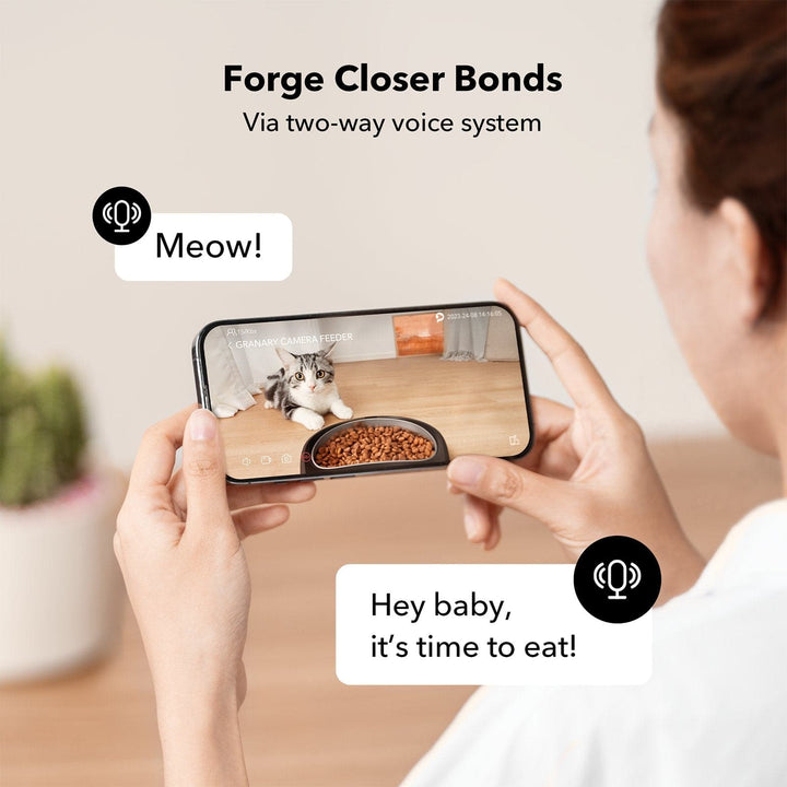 Granary Camera Monitoring Feeder - SMART HOME SHOP