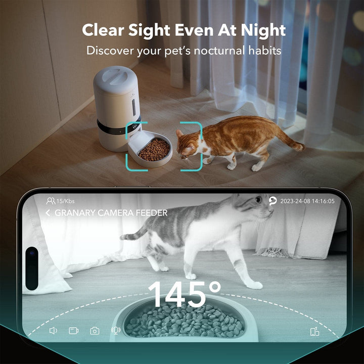 Granary Camera Monitoring Feeder Bundle - SMART HOME SHOP