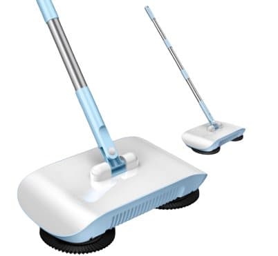 Hand Push Sweeper Household Broom Dustpan Mop Floor All-in-one Machine Gift Mop Sweeper - SMART HOME SHOP