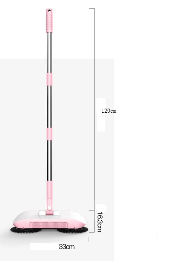 Hand Push Sweeper Household Broom Dustpan Mop Floor All-in-one Machine Gift Mop Sweeper - SMART HOME SHOP