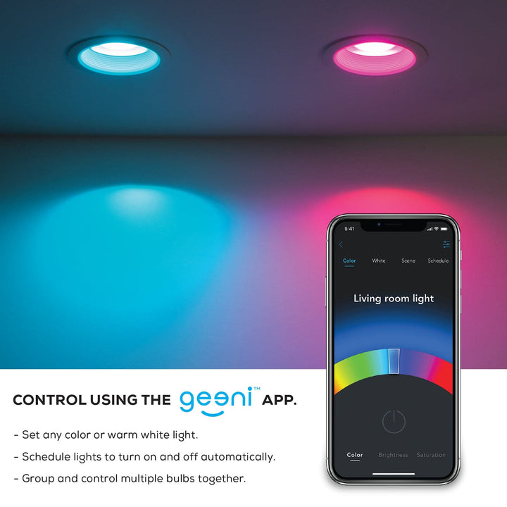 Merkury Innovations BR30 Multicolor Bulb - SMART HOME SHOP