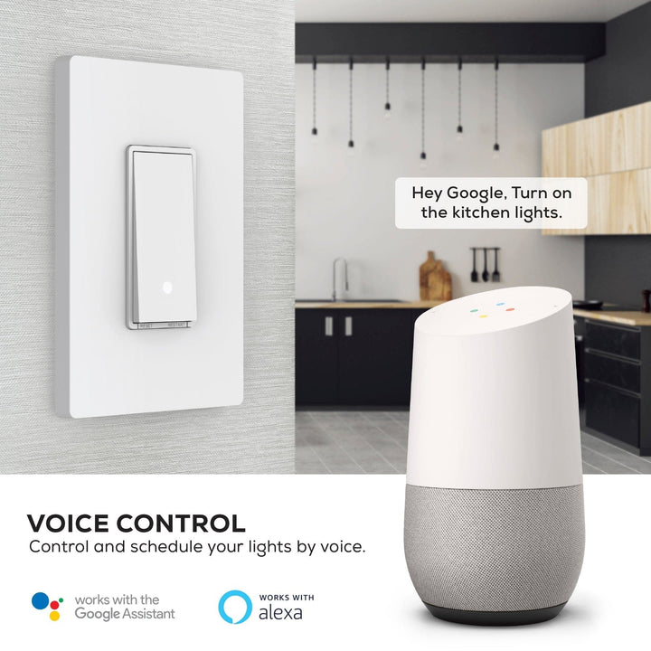 Merkury Innovations Light Switch - SMART HOME SHOP
