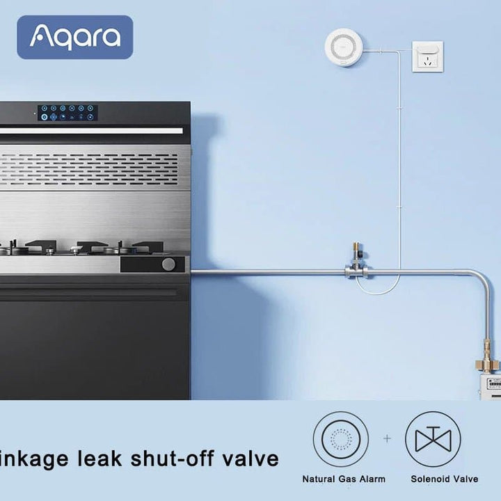 New Aqara Smart Natural Gas Detector Zigbee Gas Leak Alarm Intelligent Linkage Smart home security For Xiaomi mi home Homekit - SMART HOME SHOP