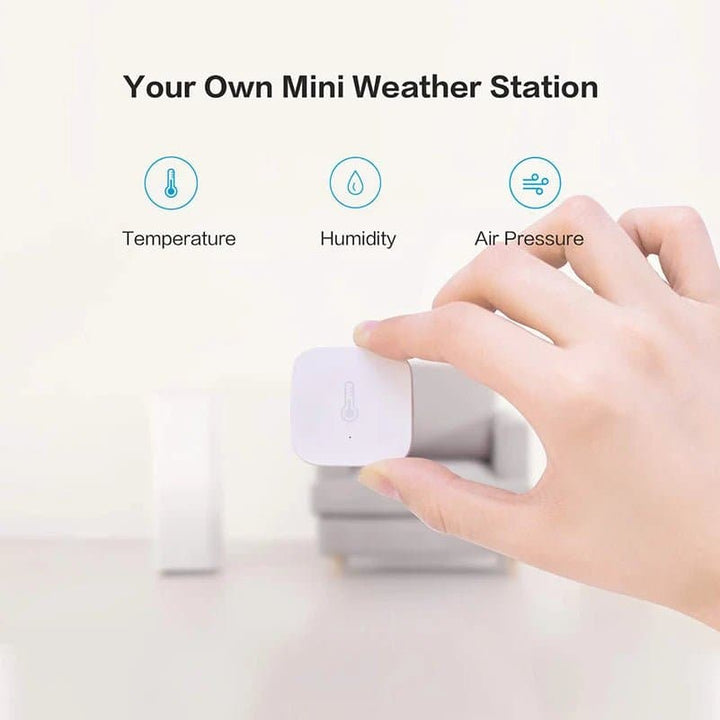 Original Aqara Zigbee Temperature Sensors Smart Air Pressure Humidity Sensor Zigbee Smart Home Work With Xiaomi Home Homekit - SMART HOME SHOP