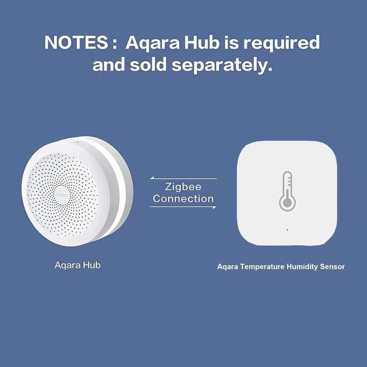 Original Aqara Zigbee Temperature Sensors Smart Air Pressure Humidity Sensor Zigbee Smart Home Work With Xiaomi Home Homekit - SMART HOME SHOP