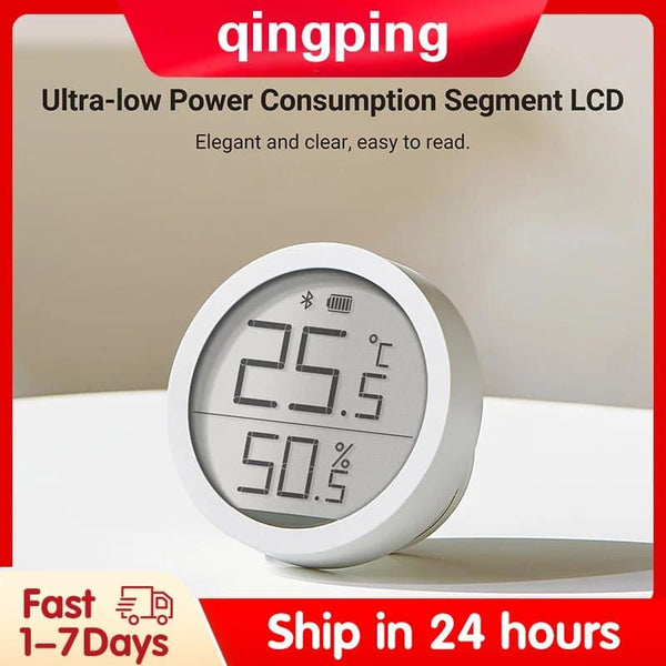 Qingping Bluetooth Hygrometer Thermometer Temperature&Humidity Sensor for Xiaomi App Smart Home Sensor Lite version - SMART HOME SHOP