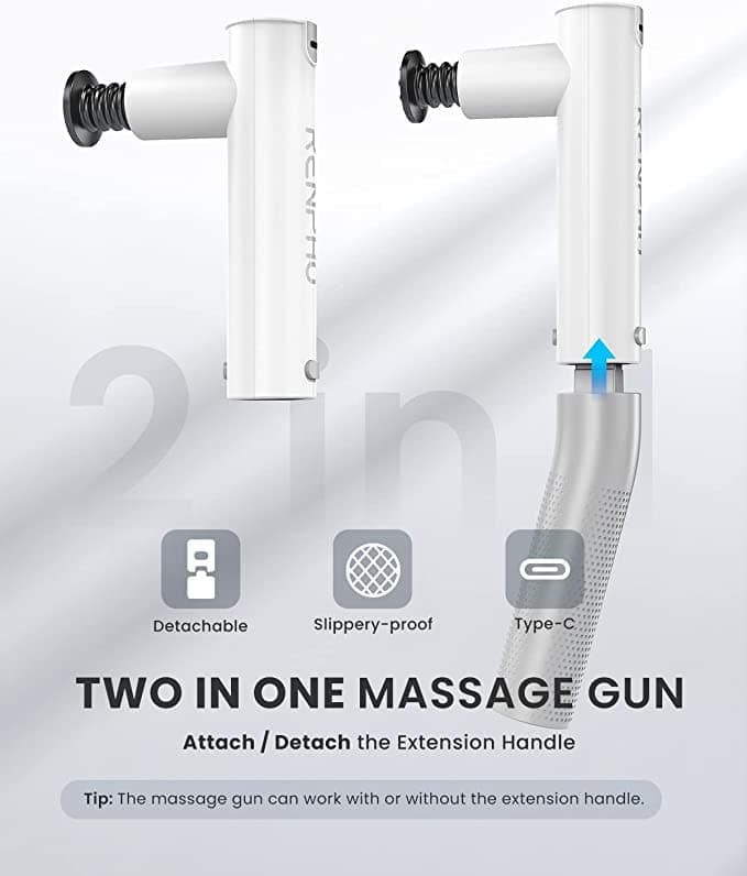 RENPHO Extend Massage Gun - SMART HOME SHOP
