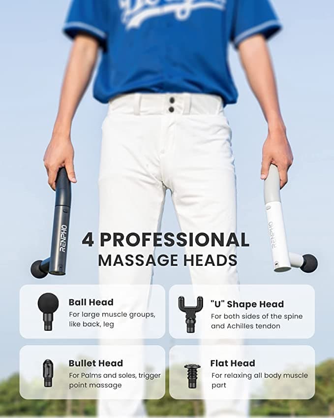 RENPHO Extend Massage Gun - SMART HOME SHOP