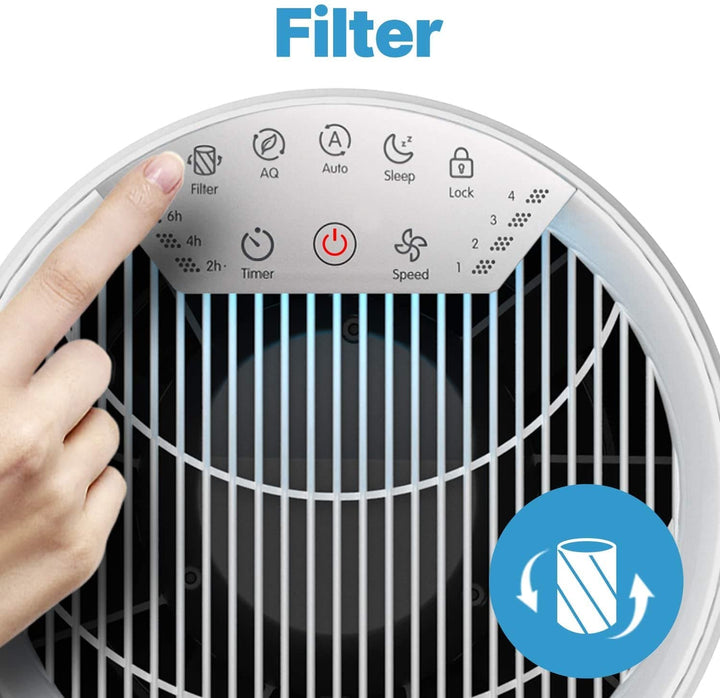 Smart Air Purifier 089 (White) - SMART HOME SHOP