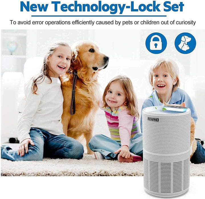 Smart Air Purifier 089 (White) - SMART HOME SHOP