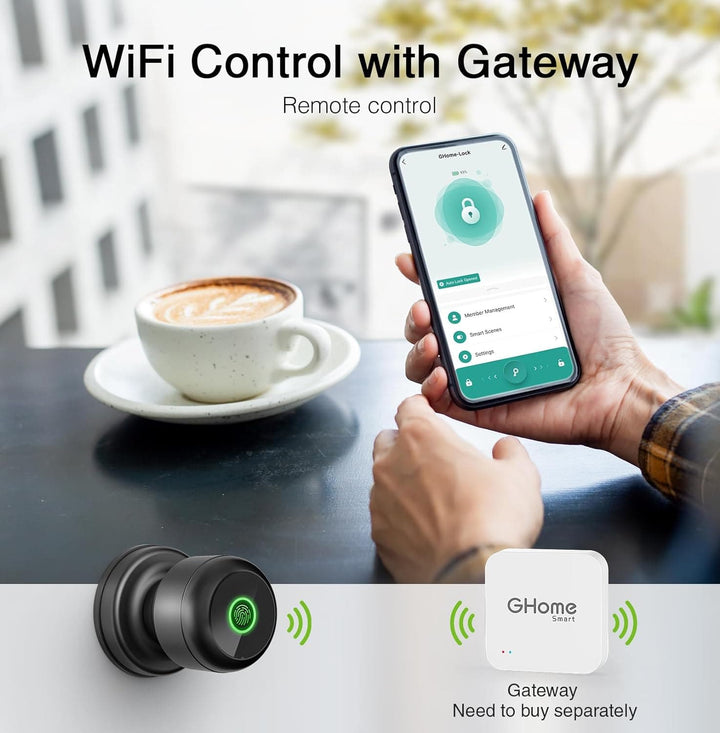 Smart Fingerprint Door Lock - SMART HOME SHOP