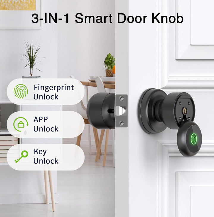 Smart Fingerprint Door Lock - SMART HOME SHOP
