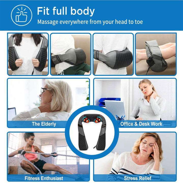 U-Neck 2 Neck & Shoulders Massager - SMART HOME SHOP