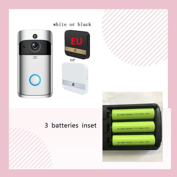 Video Doorbell Smart Wireless WiFi Security Door Bell - SMART HOME SHOP